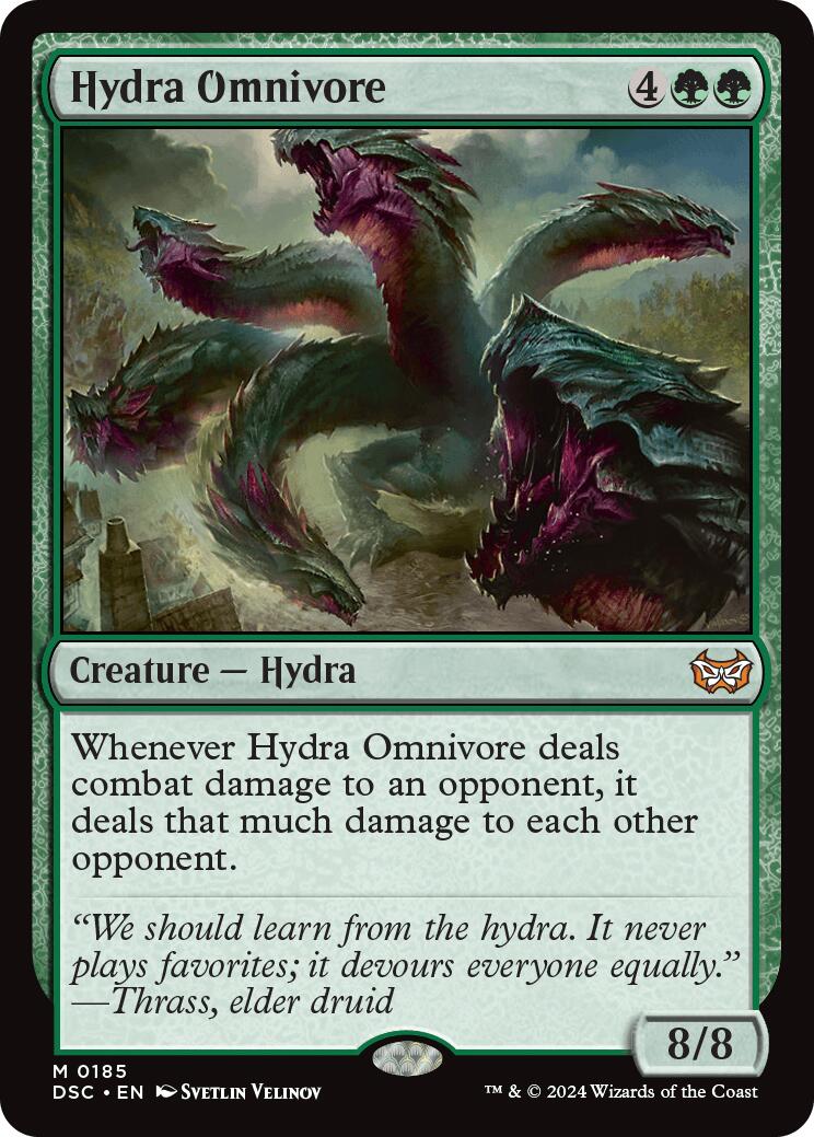 Hydra Omnivore [Duskmourn: House of Horror Commander] | Gate City Games LLC