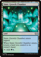 Simic Growth Chamber [Duskmourn: House of Horror Commander] | Gate City Games LLC