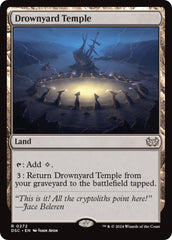 Drownyard Temple [Duskmourn: House of Horror Commander] | Gate City Games LLC