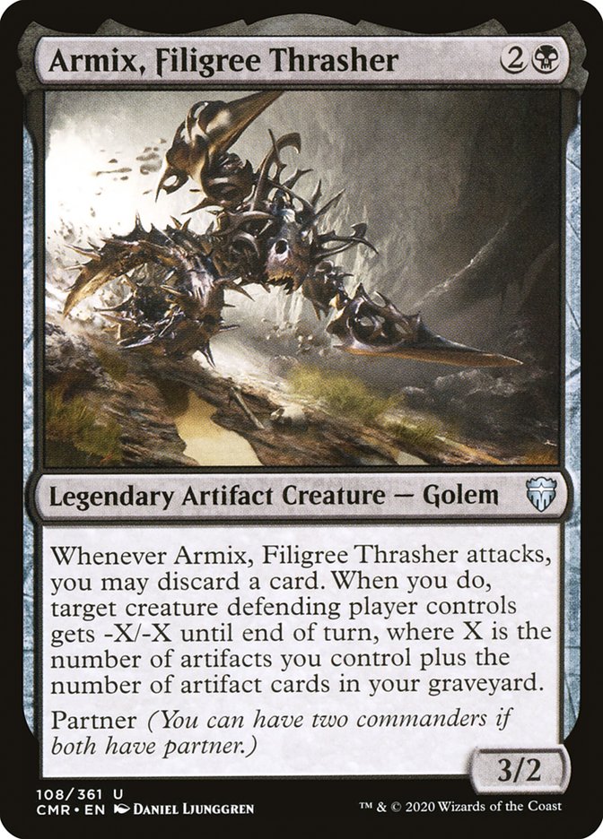 Armix, Filigree Thrasher [Commander Legends] | Gate City Games LLC