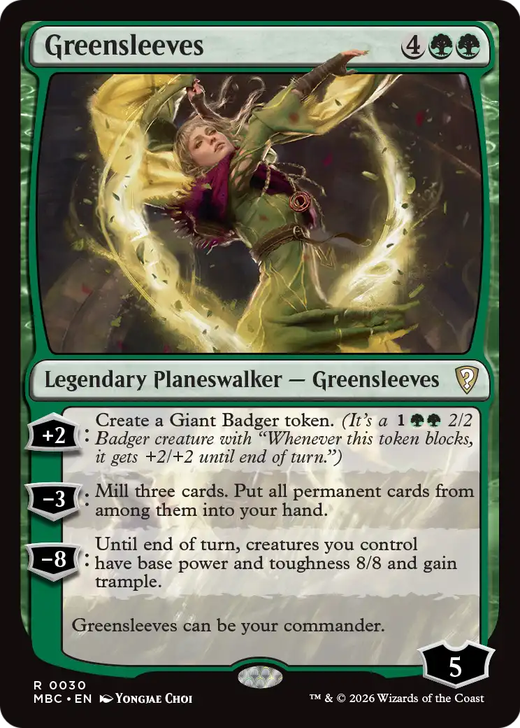 Greensleeves [Mystery Booster: Commander Edition] | Gate City Games LLC