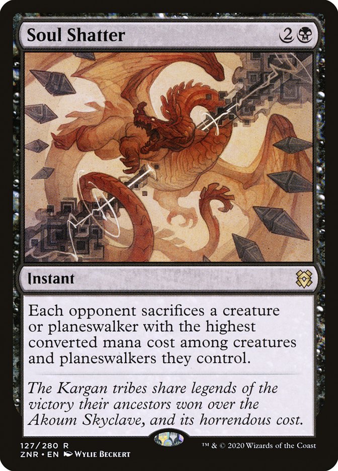 Soul Shatter [Zendikar Rising] | Gate City Games LLC