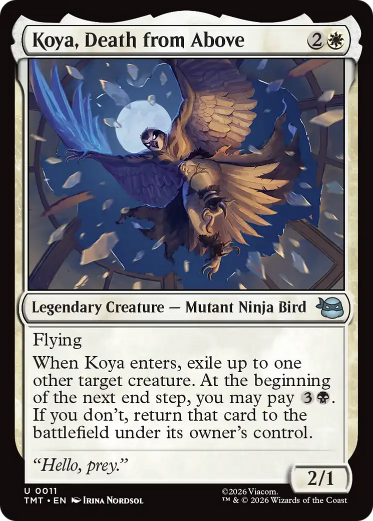 Koya, Death from Above [Teenage Mutant Ninja Turtles] | Gate City Games LLC