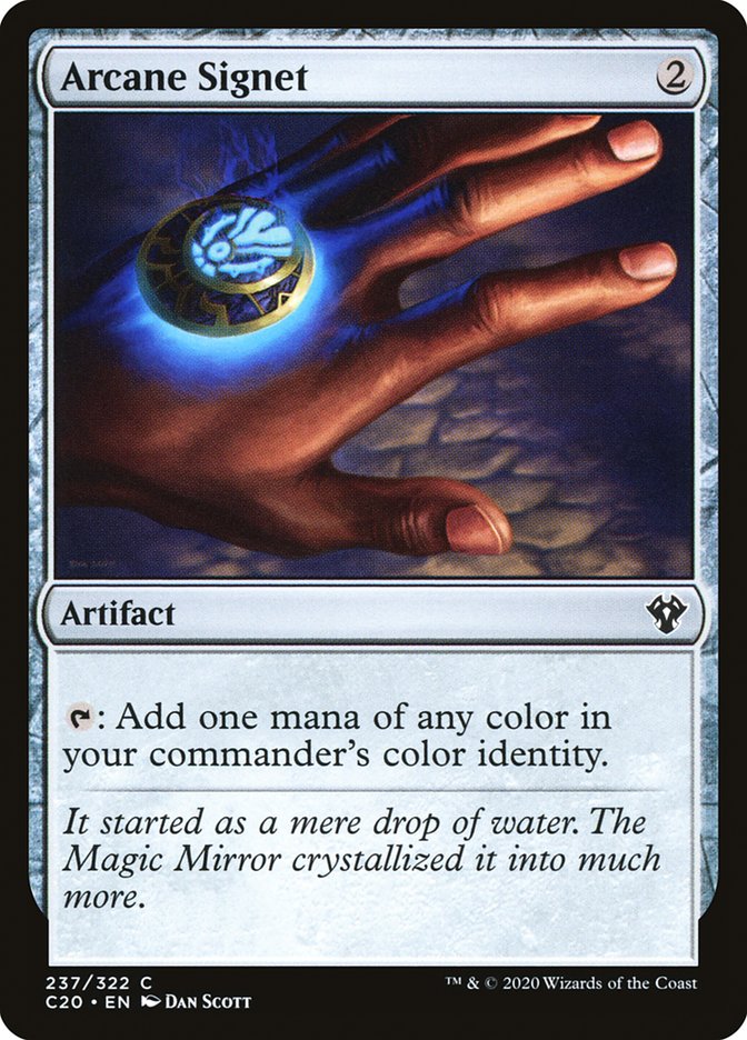 Arcane Signet [Commander 2020] | Gate City Games LLC