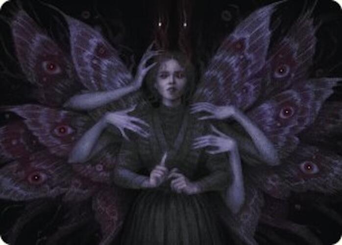 Demonic Counsel Art Card (7/54) [Duskmourn: House of Horror Art Series] | Gate City Games LLC