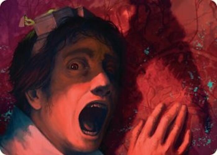 Murder Art Card [Duskmourn: House of Horror Art Series] | Gate City Games LLC