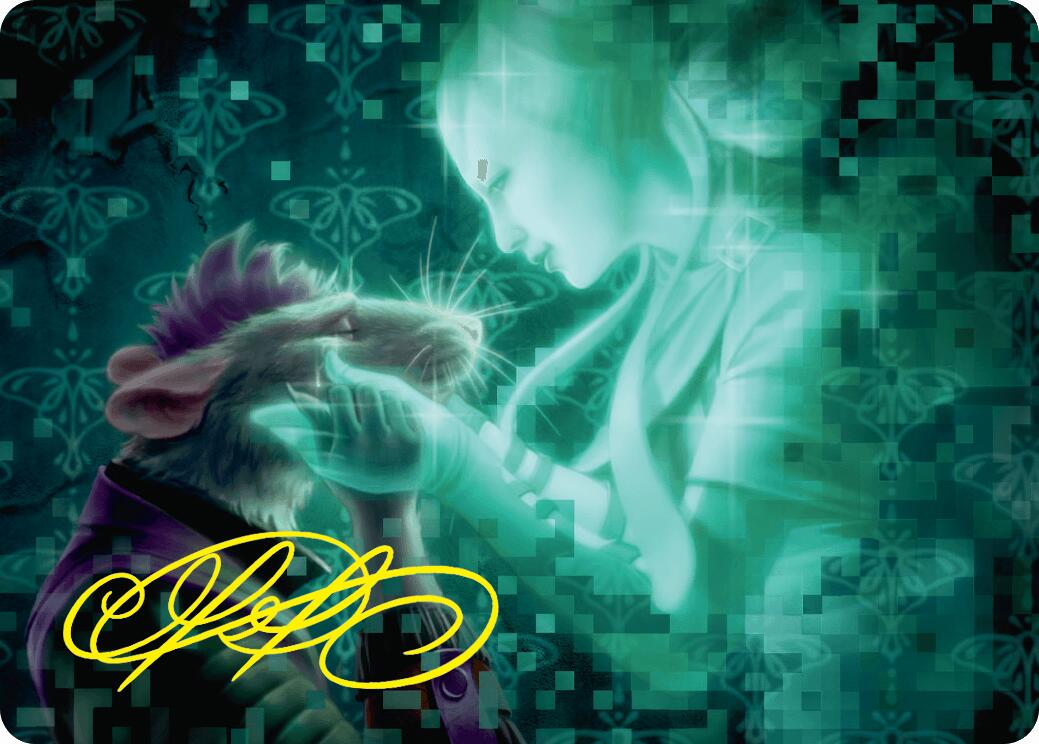 Cathartic Parting Art Card (Gold-Stamped Signature) [Duskmourn: House of Horror Art Series] | Gate City Games LLC