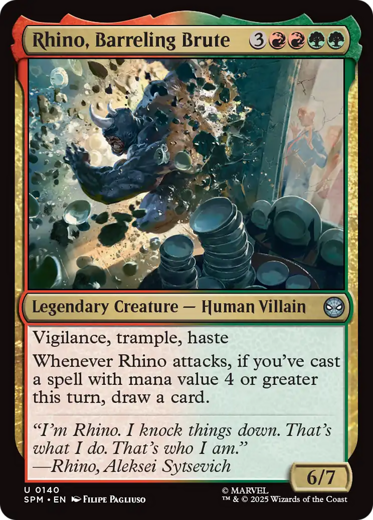 Rhino, Barreling Brute [Marvel's Spider-Man] | Gate City Games LLC