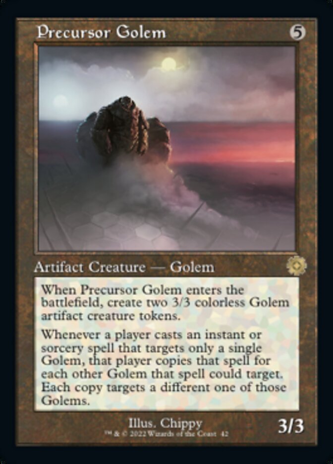 Precursor Golem (Retro) [The Brothers' War Retro Artifacts] | Gate City Games LLC