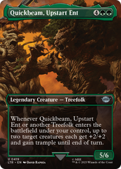 Quickbeam, Upstart Ent (Borderless Alternate Art) [The Lord of the Rings: Tales of Middle-Earth] | Gate City Games LLC