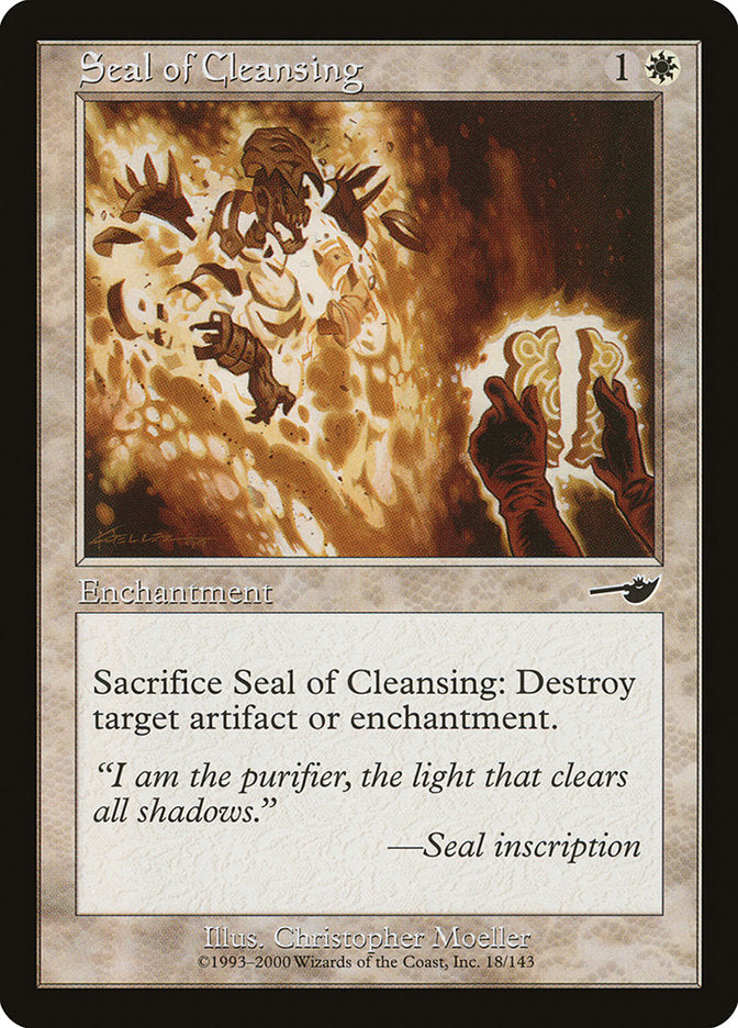 Seal of Cleansing [Nemesis] | Gate City Games LLC