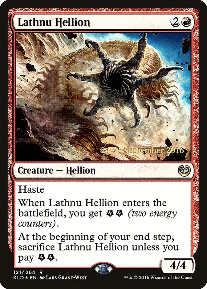 Lathnu Hellion [Kaladesh Prerelease Promos] | Gate City Games LLC