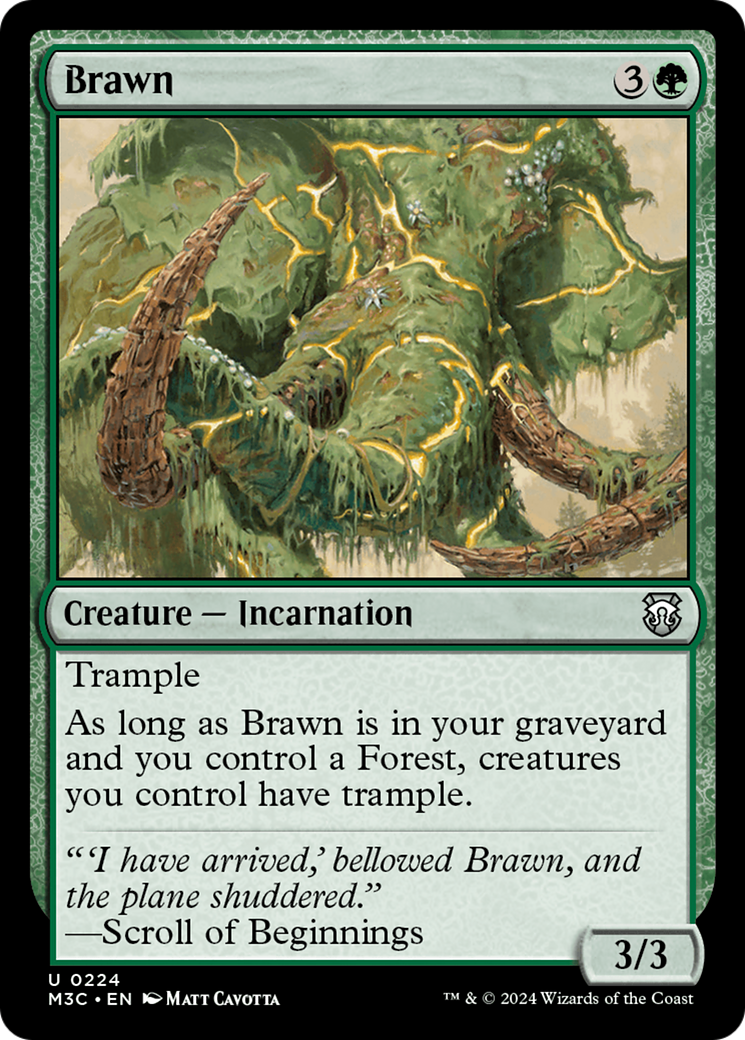 Brawn [Modern Horizons 3 Commander] | Gate City Games LLC