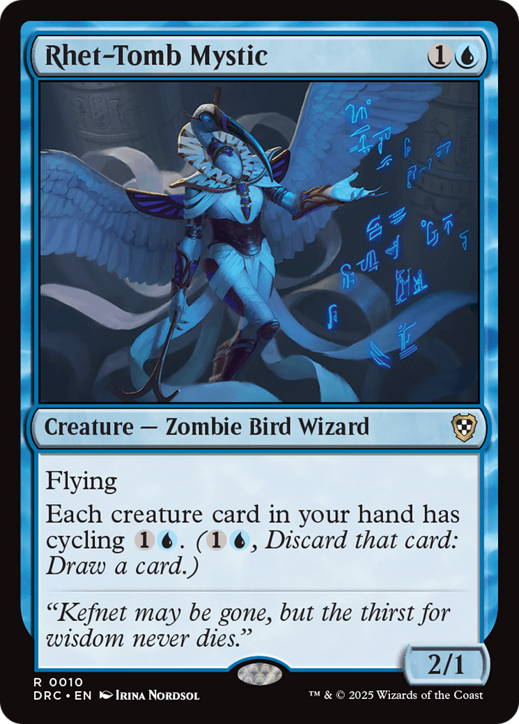 Rhet-Tomb Mystic [Aetherdrift Commander] | Gate City Games LLC