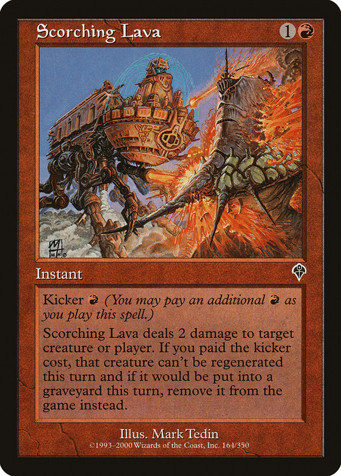 Scorching Lava [Invasion] | Gate City Games LLC
