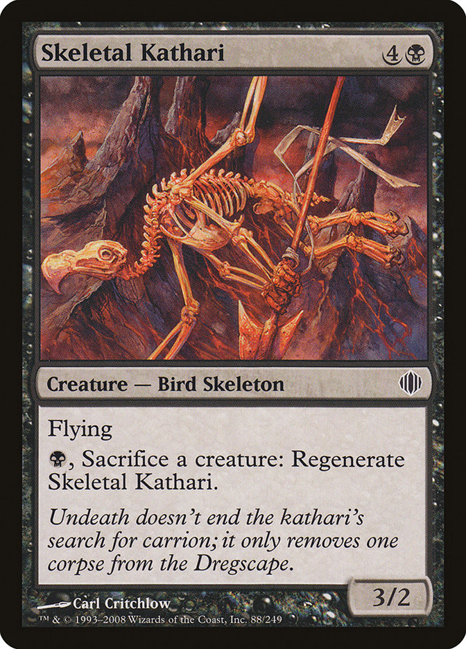 Skeletal Kathari [Shards of Alara] | Gate City Games LLC