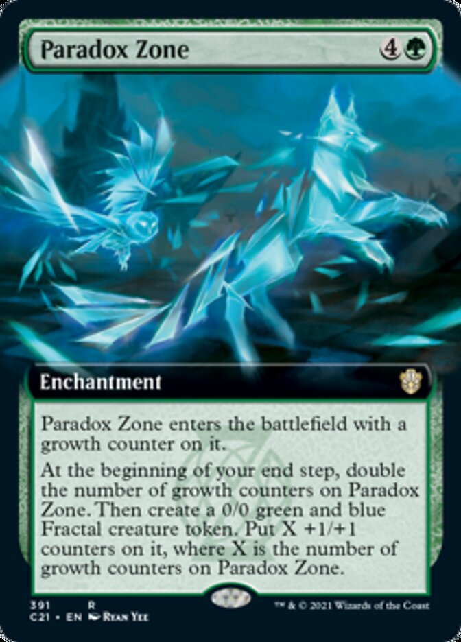 Paradox Zone (Extended Art) [Commander 2021] | Gate City Games LLC