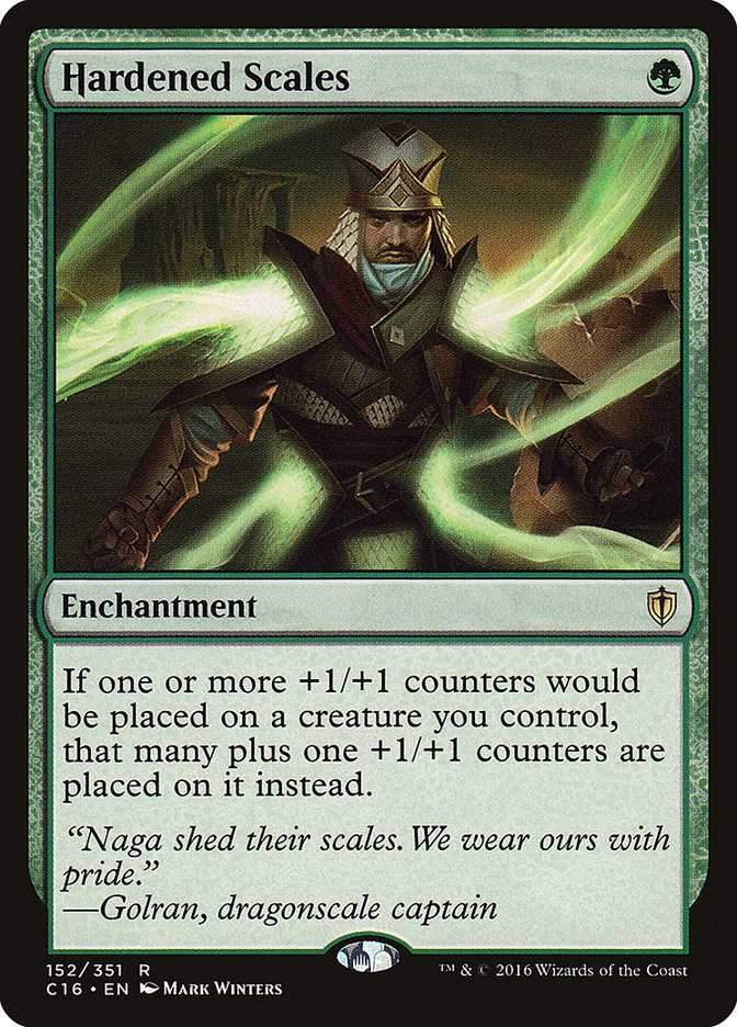 Hardened Scales [Commander 2016] | Gate City Games LLC