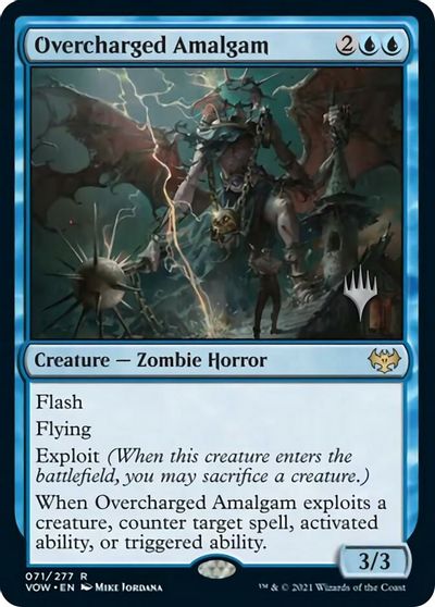 Overcharged Amalgam (Promo Pack) [Innistrad: Crimson Vow Promos] | Gate City Games LLC