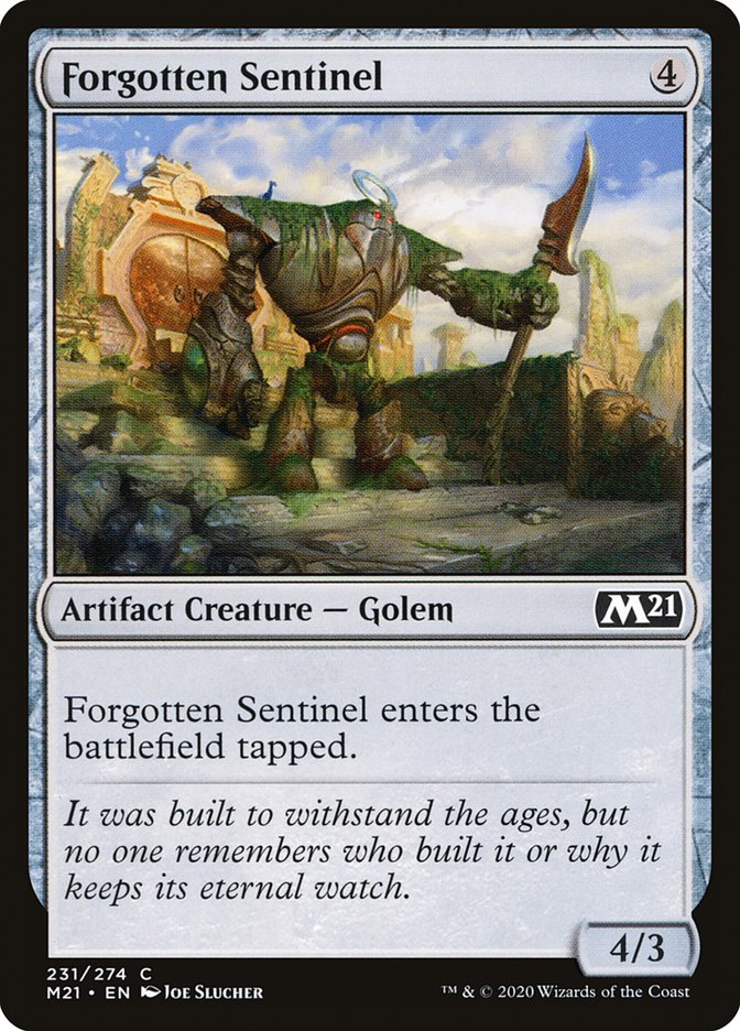 Forgotten Sentinel [Core Set 2021] | Gate City Games LLC