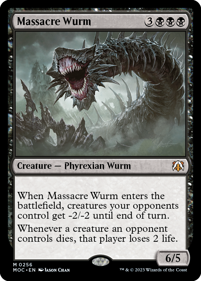 Massacre Wurm [March of the Machine Commander] | Gate City Games LLC