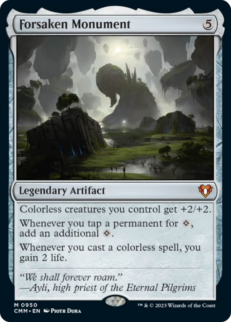Forsaken Monument [Commander Masters] | Gate City Games LLC
