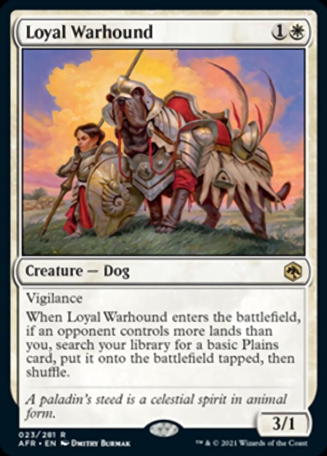 Loyal Warhound [Dungeons & Dragons: Adventures in the Forgotten Realms] | Gate City Games LLC