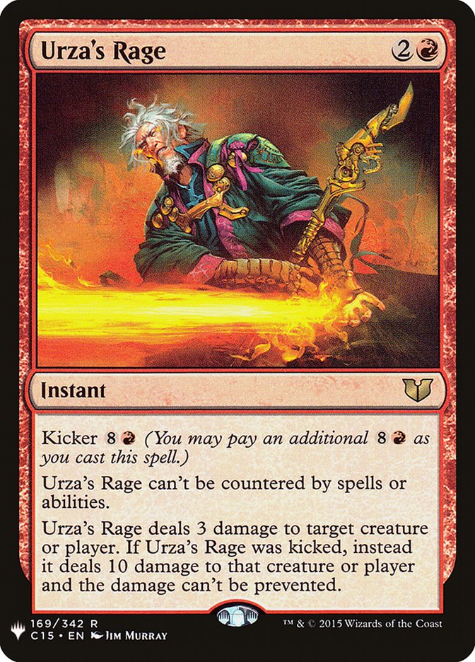 Urza's Rage [The List] | Gate City Games LLC