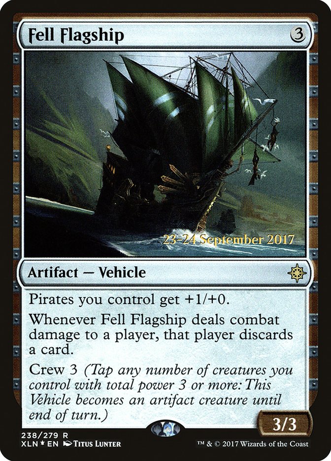 Fell Flagship [Ixalan Prerelease Promos] | Gate City Games LLC