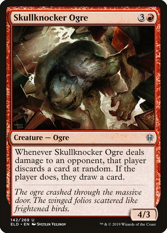 Skullknocker Ogre [Throne of Eldraine] | Gate City Games LLC