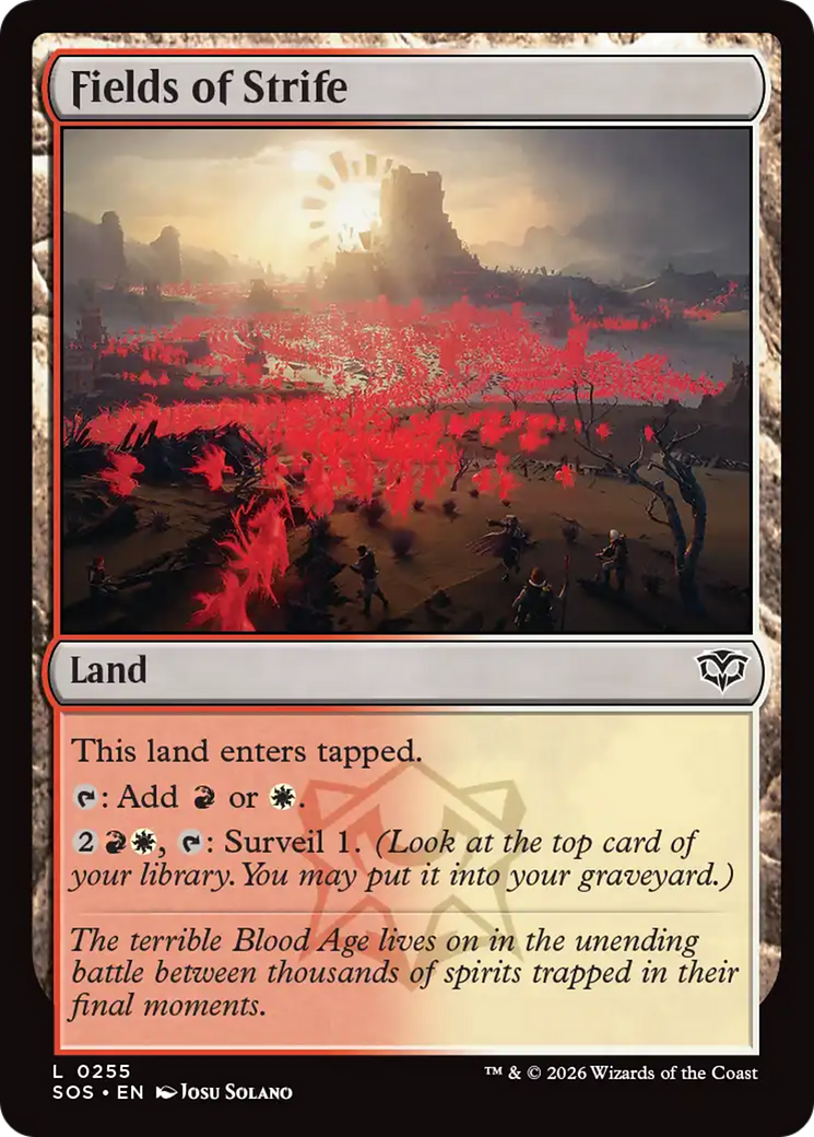 Fields of Strife [Secrets of Strixhaven] | Gate City Games LLC