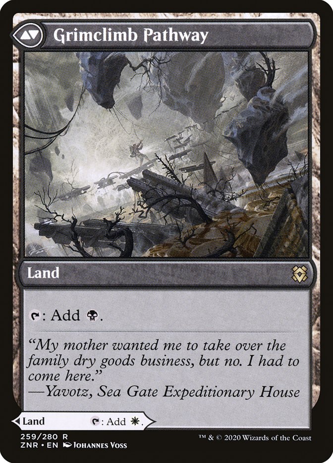 Brightclimb Pathway // Grimclimb Pathway [Zendikar Rising] | Gate City Games LLC