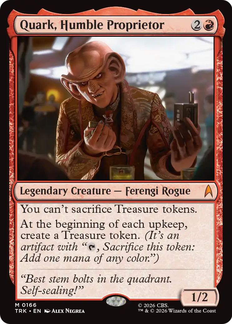 Quark, Humble Proprietor [Star Trek] | Gate City Games LLC