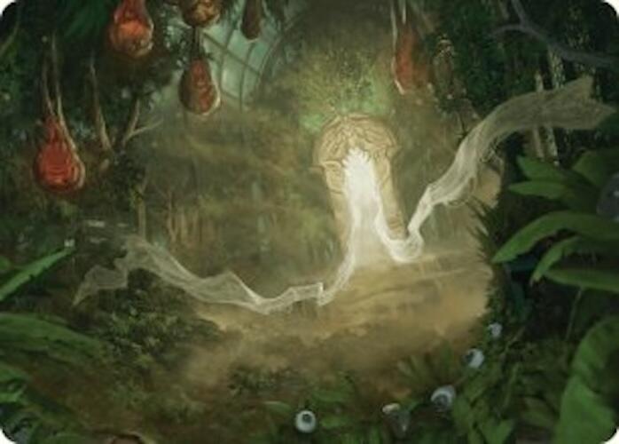 Hushwood Verge Art Card [Duskmourn: House of Horror Art Series] | Gate City Games LLC
