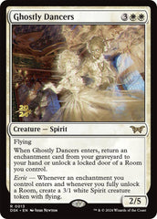 Ghostly Dancers [Duskmourn: House of Horror Prerelease Promos] | Gate City Games LLC