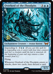 Overlord of the Floodpits [Duskmourn: House of Horror Prerelease Promos] | Gate City Games LLC