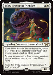 Toby, Beastie Befriender [Duskmourn: House of Horror Prerelease Promos] | Gate City Games LLC