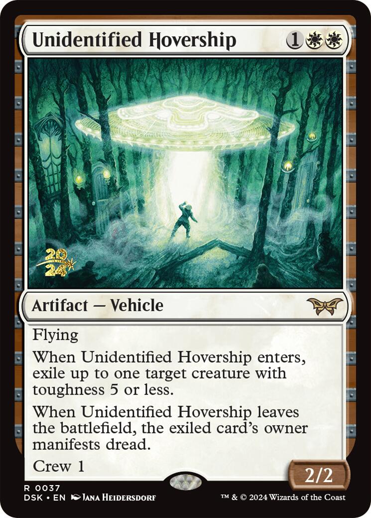 Unidentified Hovership [Duskmourn: House of Horror Prerelease Promos] | Gate City Games LLC