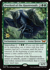 Overlord of the Hauntwoods [Duskmourn: House of Horror Prerelease Promos] | Gate City Games LLC