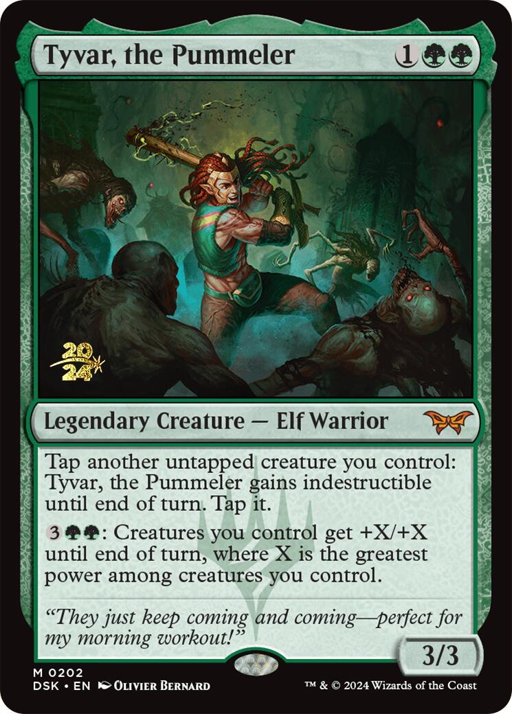 Tyvar, the Pummeler [Duskmourn: House of Horror Prerelease Promos] | Gate City Games LLC