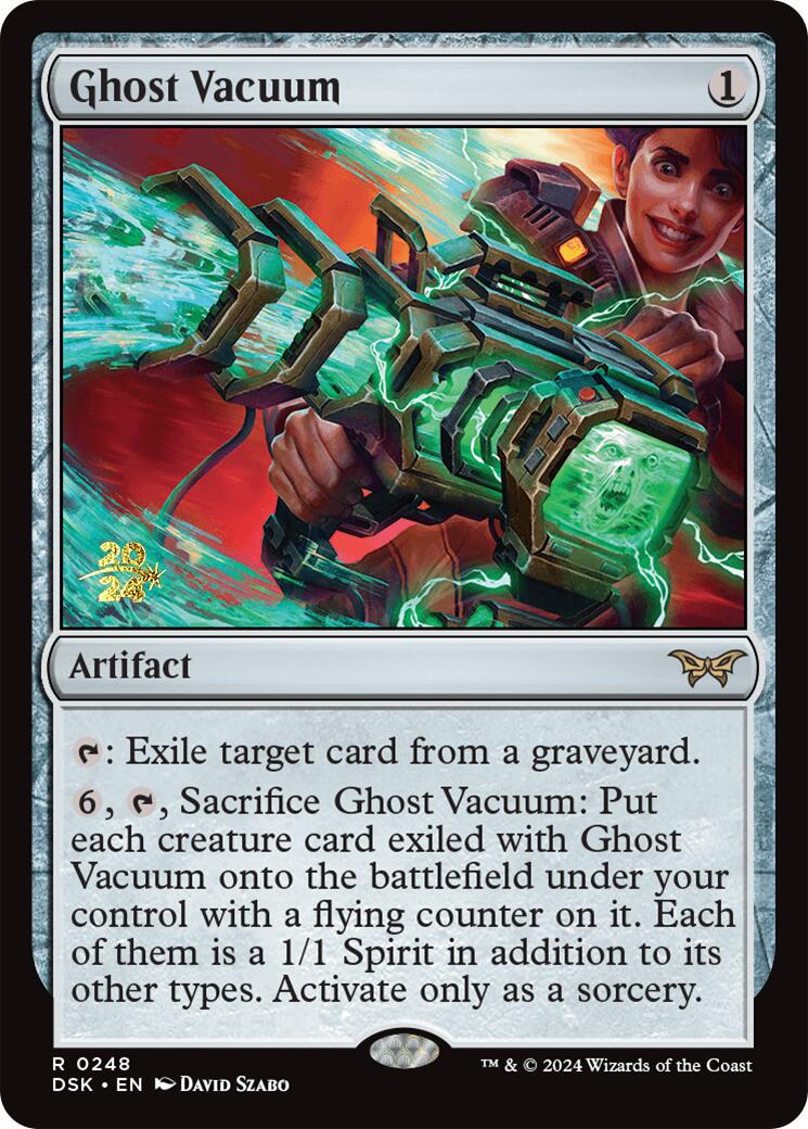 Ghost Vacuum [Duskmourn: House of Horror Prerelease Promos] | Gate City Games LLC