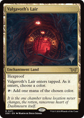 Valgavoth's Lair [Duskmourn: House of Horror Promos] | Gate City Games LLC