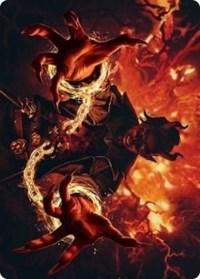 Tibalt's Trickery Art Card [Kaldheim Art Series] | Gate City Games LLC