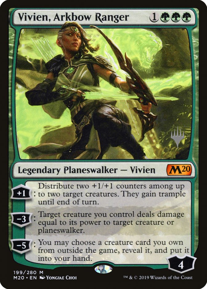 Vivien, Arkbow Ranger (Promo Pack) [Core Set 2020 Promos] | Gate City Games LLC