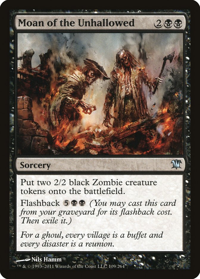 Moan of the Unhallowed [Innistrad] | Gate City Games LLC
