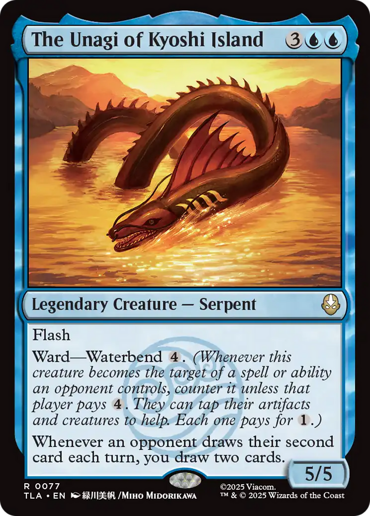 The Unagi of Kyoshi Island [Avatar: The Last Airbender] | Gate City Games LLC