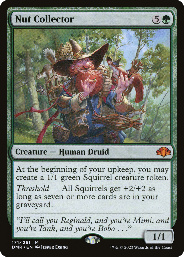 Nut Collector [Dominaria Remastered] | Gate City Games LLC
