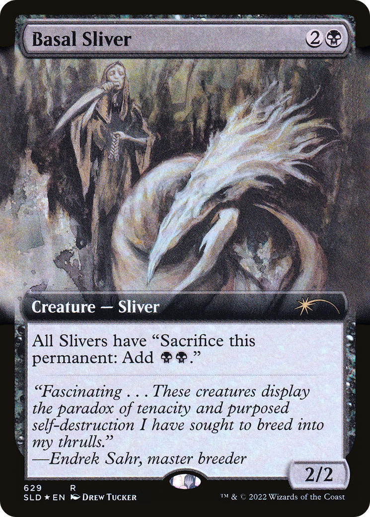 Basal Sliver (Extended Art) [Secret Lair Drop Promos] | Gate City Games LLC