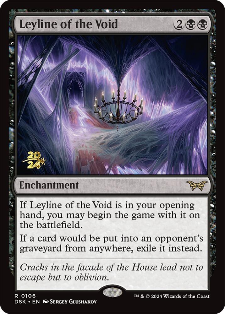 Leyline of the Void (0106) [Duskmourn: House of Horror Prerelease Promos] | Gate City Games LLC