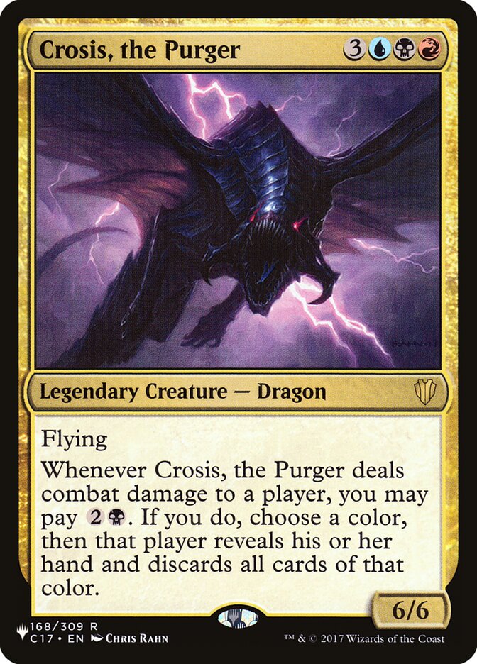 Crosis, the Purger [The List] | Gate City Games LLC